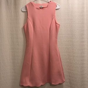 Pink scallop dress
